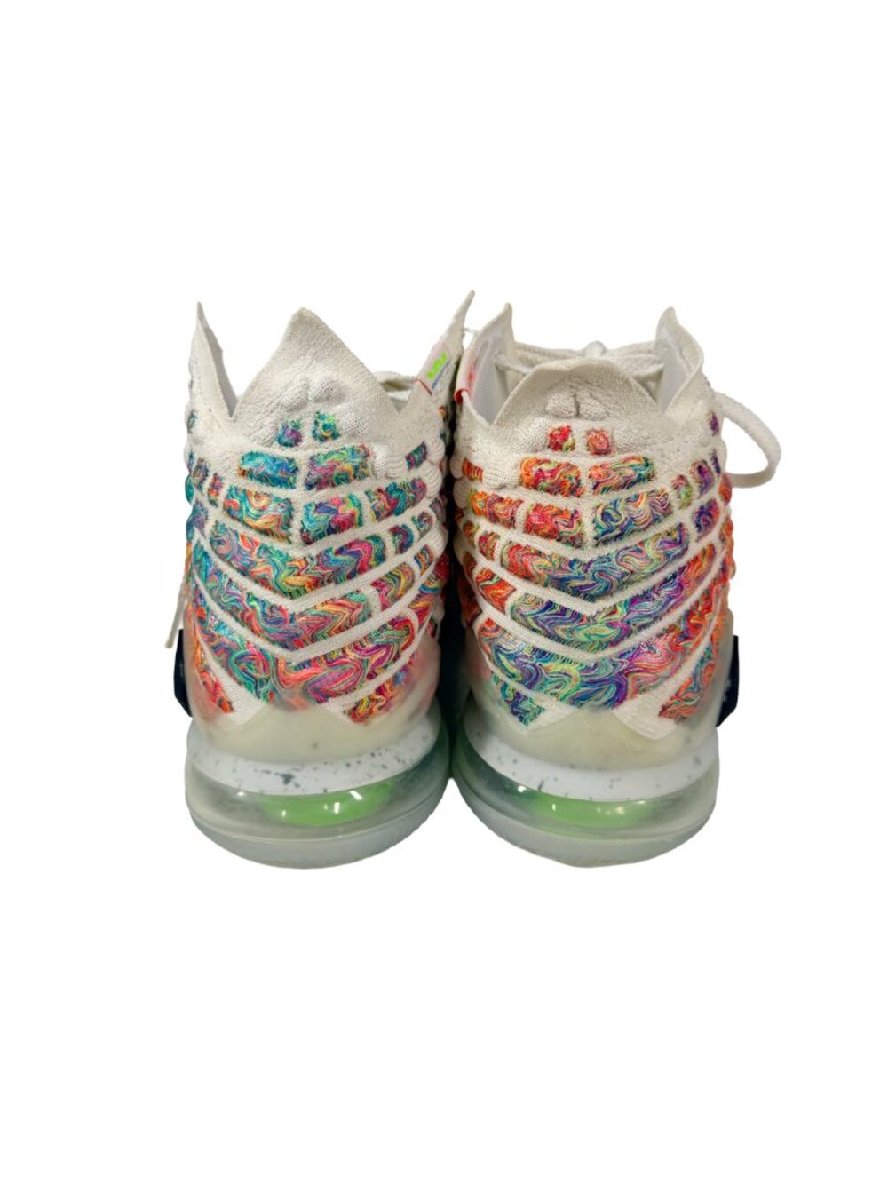 Nike LeBron 17 XVII Command Force White Multi BQ3177-100 Mens 8.5 Basketball - Picture 7 of 15